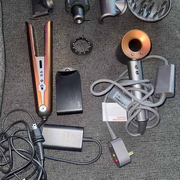 Dyson Hair Styling Set in Copper and Silver